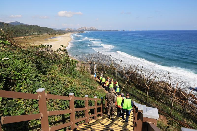 L’observatoire de la DMZ à Goseong. © Ministère de la Culture, des Sports et du Tourisme