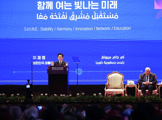 Au Caire, le président Lee Jae Myung annonce un plan de coopération avec le Moyen-Orient