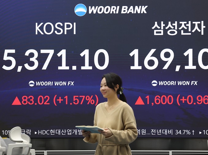 Le KOSPI affiche un nouveau record à 5 371 points