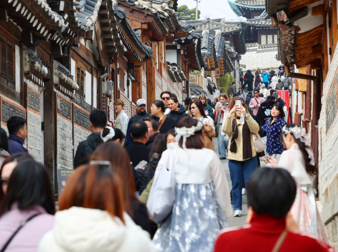 Plus de 6,77 millions de touristes étrangers ont visité la Corée entre janvier et avril 2026