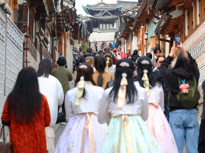 Plus de 4,76 millions de touristes étrangers se sont rendus en Corée au premier trimestre 2026