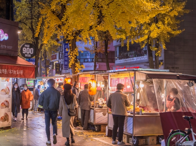 Le quartier de Jongno-3ga, à Séoul, désigné comme le plus branché du monde par Time Out