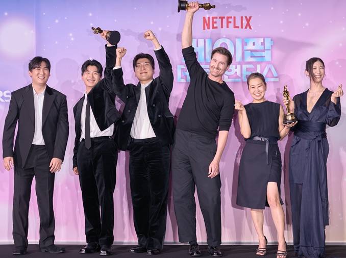 Les créateurs de « KPop Demon Hunters » en Corée après leur triomphe aux Oscars