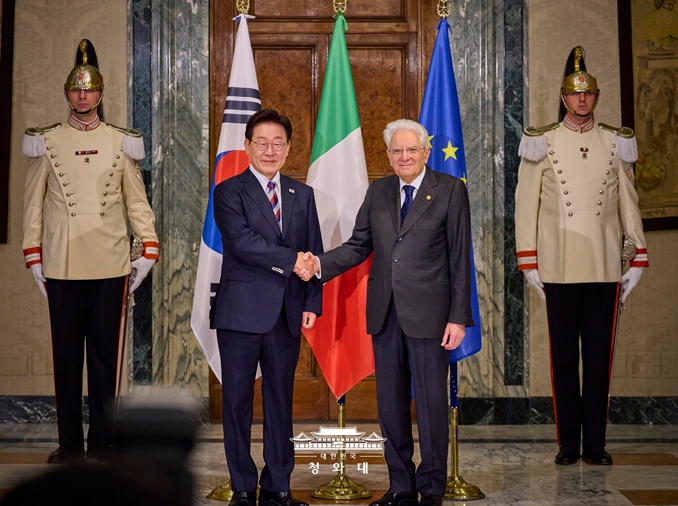 La Corée et l’Italie élèvent leurs relations bilatérales au rang de partenariat stratégique spécial