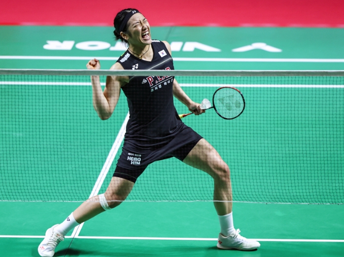 Badminton : An Se-young remporte son troisième Open d’Indonésie