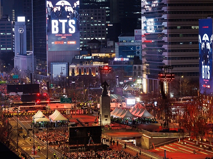 Plus de 18,4 millions de spectateurs ont regardé le concert de retour de BTS diffusé en direct sur Netflix