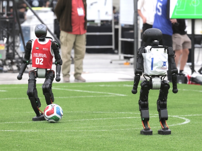 Le tournoi de football robotique RoboCup se déroule à Incheon jusqu'au 6 juillet