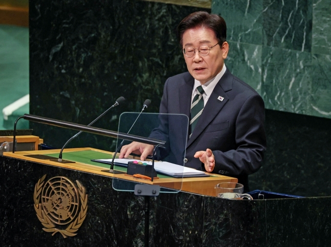 Devant l'ONU, le président Lee Jae Myung appelle à la reprise du dialogue entre Washington et Pyongyang