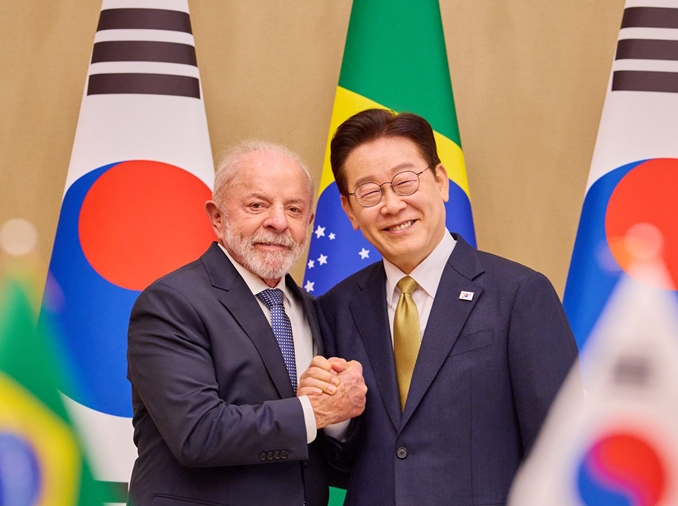 La Corée et le Brésil élèvent leurs relations au rang de partenariat stratégique