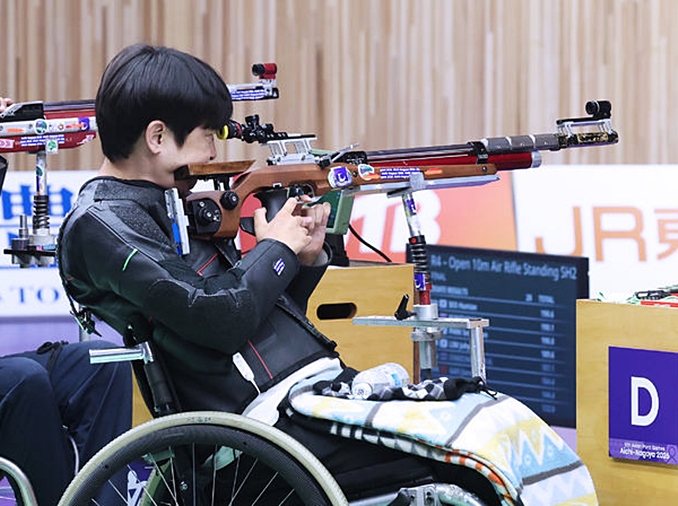Jeux para-asiatiques d’Aichi-Nagoya : la Corée remporte trois médailles d'or en tir et cyclisme