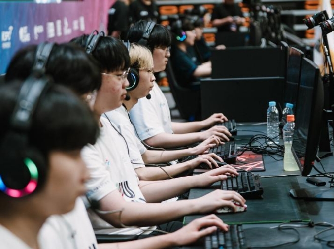 Les meilleurs joueurs d’e-sport de Corée s’affrontent dans un tournoi national à Gyeongju