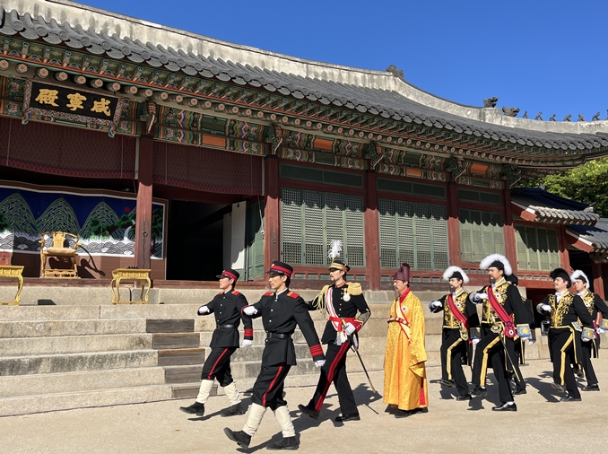 Au palais Deoksugung, retour au temps des réceptions des diplomates étrangers de l’empire de Corée